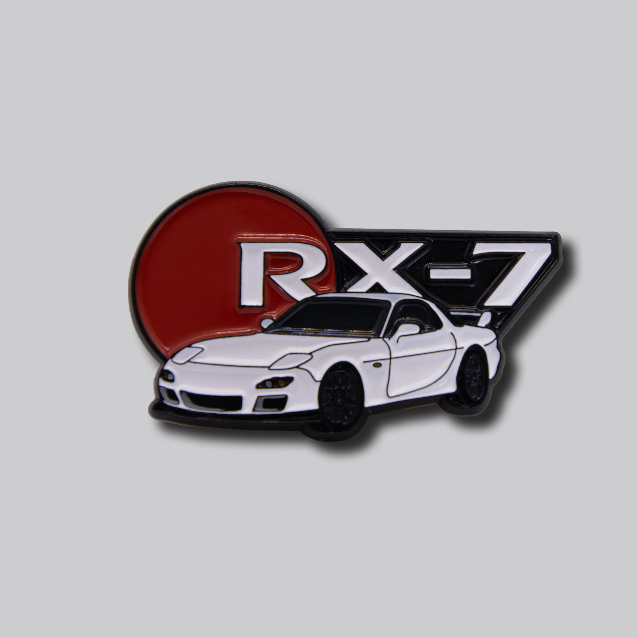 Mazda RX-7 FD Rising Sun Enamel Pin