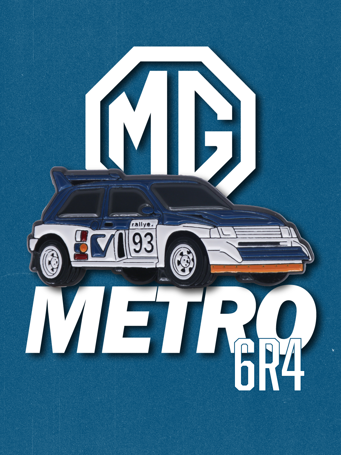 MG Metro 6R4 - Rally Inspired Enamel Pin