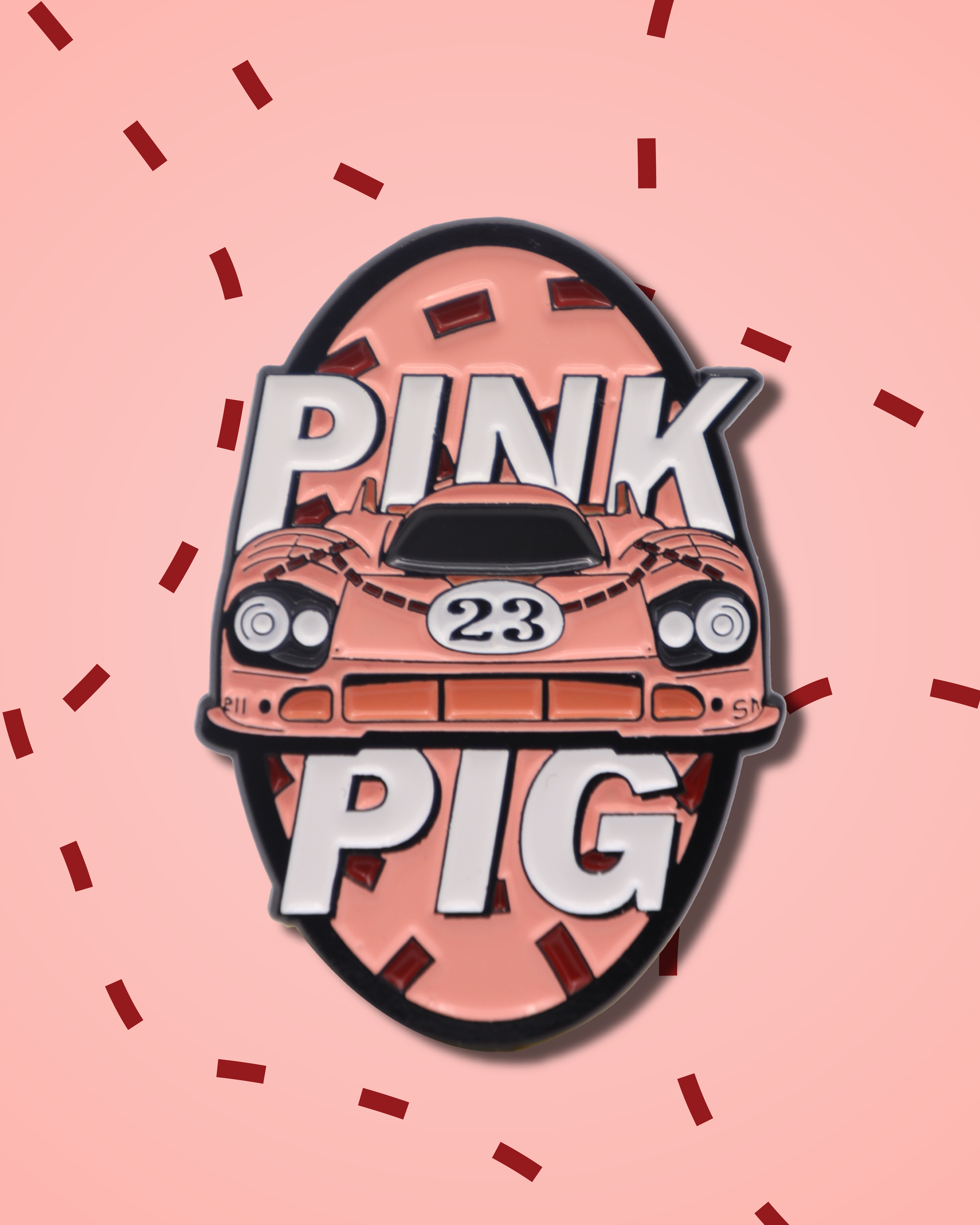 917/20 "Pink Pig" - Enamel Pin